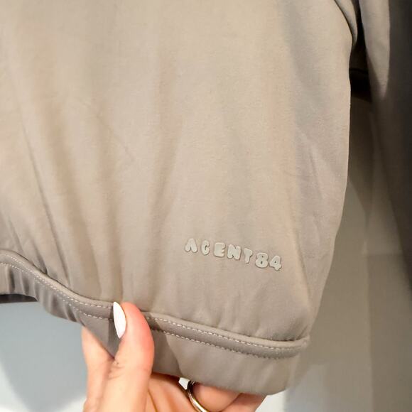 Agent84 Kona Long Sleeve Henley Crop Buttersoft in Clay Sz. S/M - Picture 5 of 5